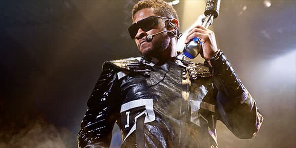 Usher & Chris Brown Image
