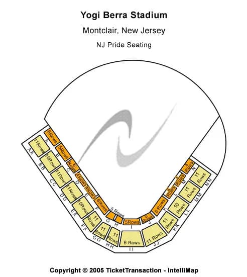  NJ PRIDE SEATING Seating Map Seating Chart