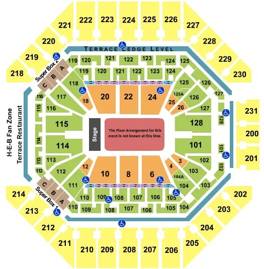  GENERIC FLOOR Seating Map Seating Chart