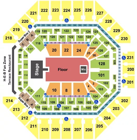  KOE WETZEL Seating Map Seating Chart