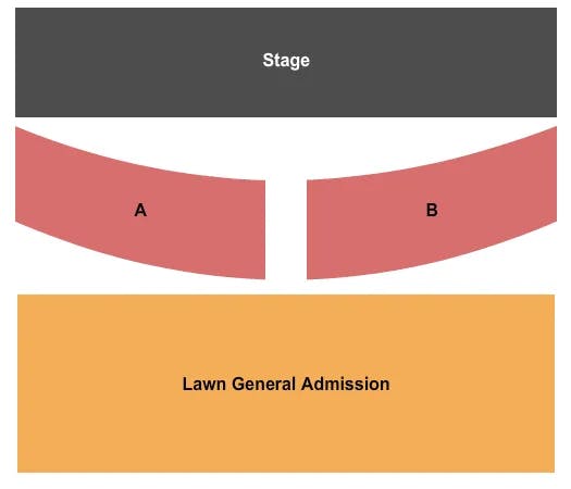  BLACKBERRY SMOKE Seating Map Seating Chart