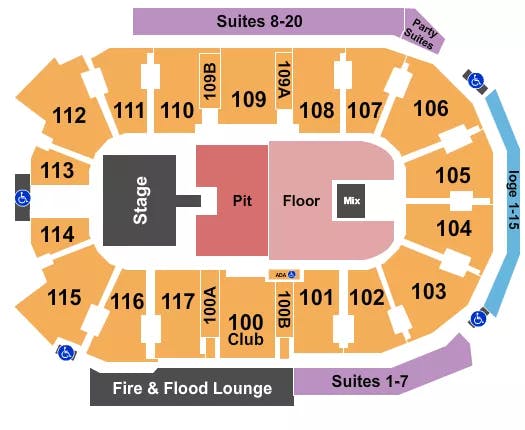  JON PARDI Seating Map Seating Chart