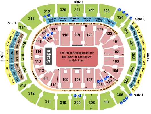  GENERIC FLOOR Seating Map Seating Chart