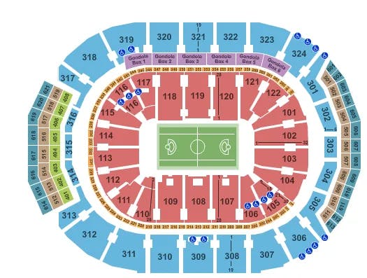  LACROSSE Seating Map Seating Chart