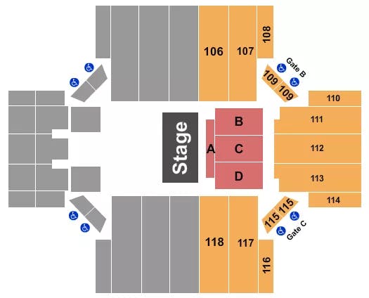  HALF HOUSE 2 Seating Map Seating Chart