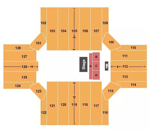  HALF HOUSE 3 Seating Map Seating Chart