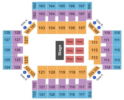  HALF HOUSE Seating Map Seating Chart