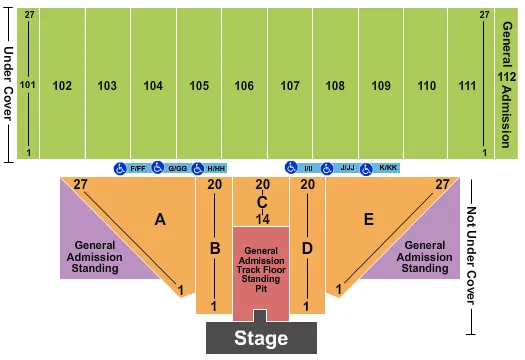  311 Seating Map Seating Chart