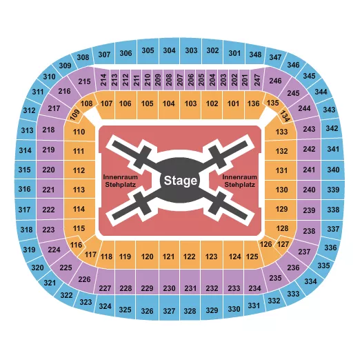  BTS Seating Map Seating Chart