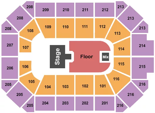  NF Seating Map Seating Chart
