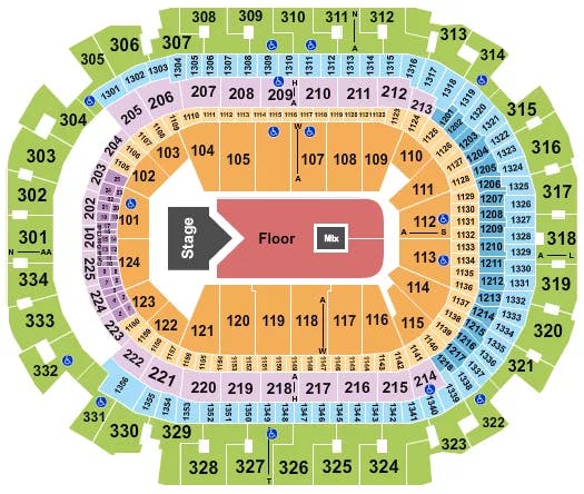  RUSS Seating Map Seating Chart