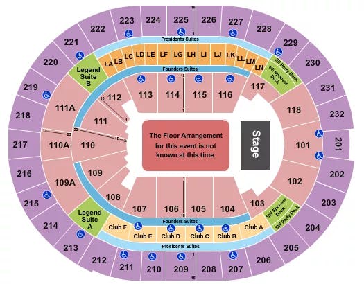  GENERIC FLOOR Seating Map Seating Chart