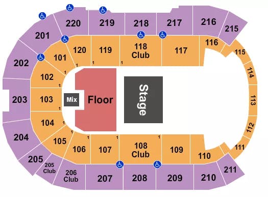  HALFHOUSE 3 Seating Map Seating Chart