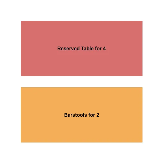 ANTONES NIGHTCLUB JIMMIE VAUGHAN TRIO Seating Map Seating Chart