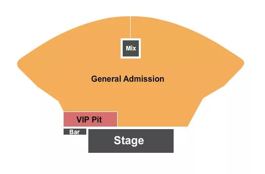  GA VIP PIT Seating Map Seating Chart