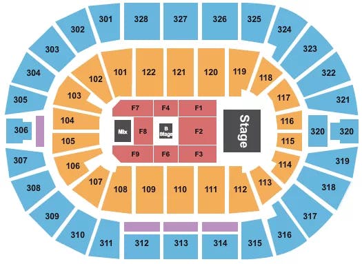  AIR1 WORSHIP NOW Seating Map Seating Chart