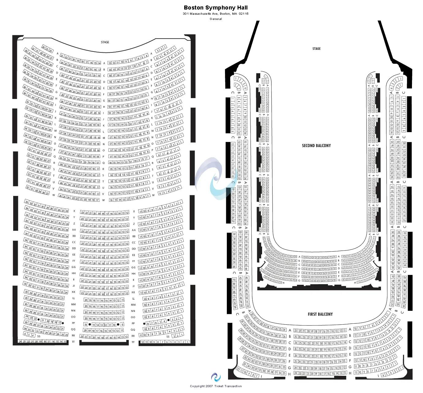  OTHER Seating Map Seating Chart