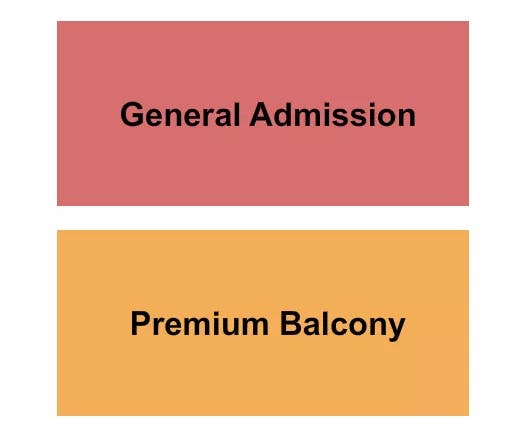  GA PREMIUM Seating Map Seating Chart