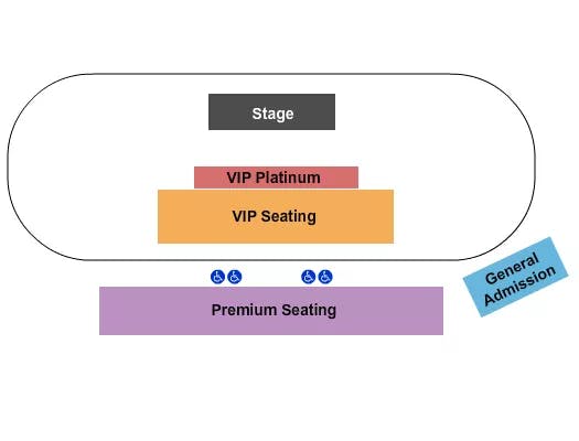  CONCERT Seating Map Seating Chart