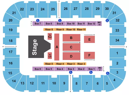  KOE WETZEL Seating Map Seating Chart