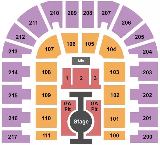  PESO PLUMA Seating Map Seating Chart