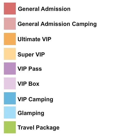  FESTIVAL Seating Map Seating Chart