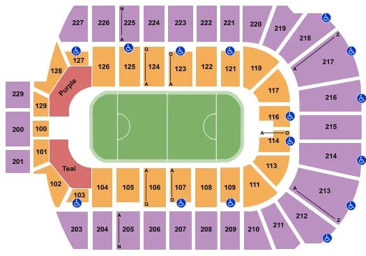  LACROSSE Seating Map Seating Chart