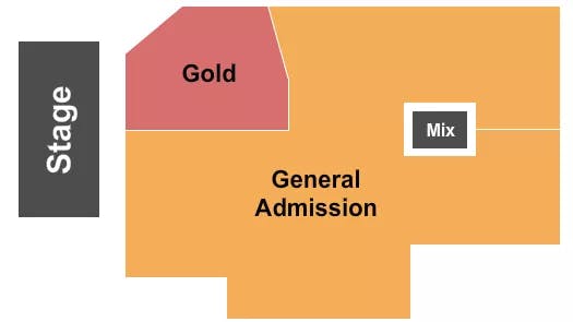  ENDSTAGE GA GOLD Seating Map Seating Chart