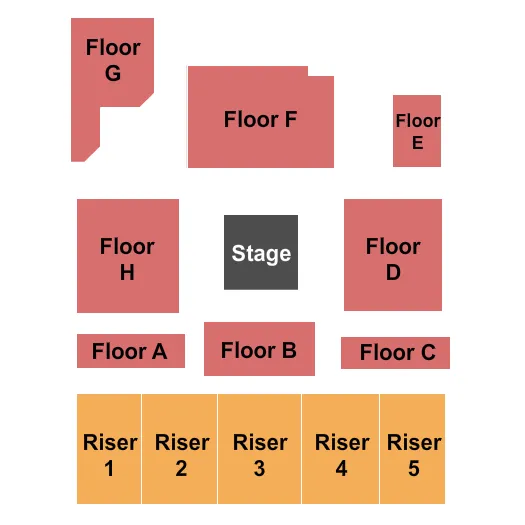  BOXING 3 Seating Map Seating Chart