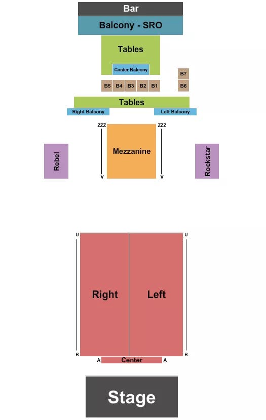  RESERVED 3 Seating Map Seating Chart