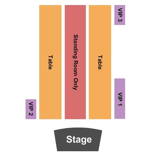 BOOT BARN HALL AT BOURBON BROTHERS CO GA FLOOR TABLES 3 Seating Map Seating Chart