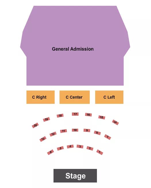  BOXING 2 Seating Map Seating Chart