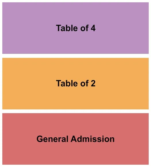 BOURBON THEATRE NE GA TABLE24 Seating Map Seating Chart