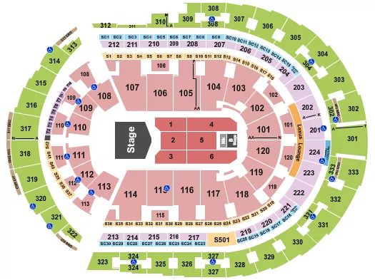  GRUPO FIRME Seating Map Seating Chart