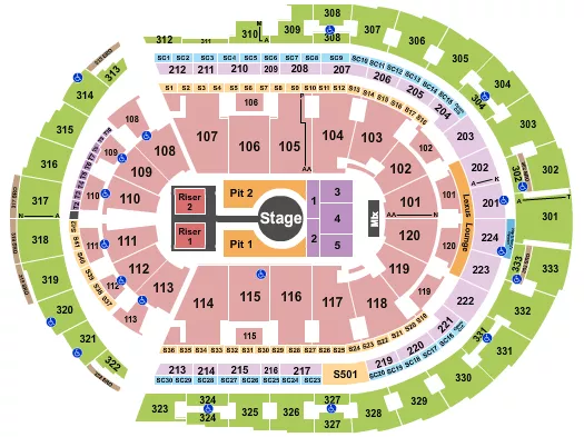  PESO PLUMA Seating Map Seating Chart