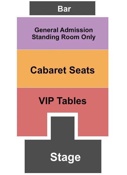 BRONZE PEACOCK AT THE HOUSE OF BLUES HOUSTON END STAGE Seating Map Seating Chart