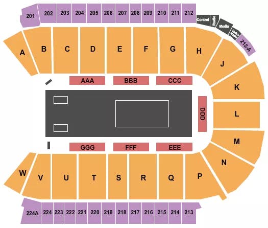  STRONGEST MAN ON EARTH Seating Map Seating Chart