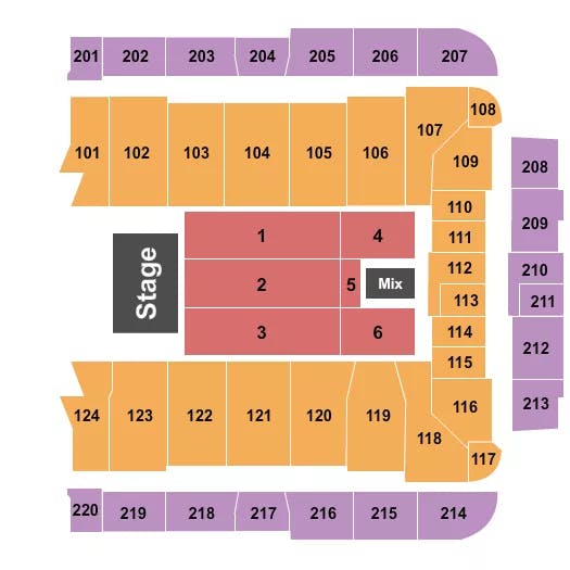  HALF HOUSE 2 Seating Map Seating Chart