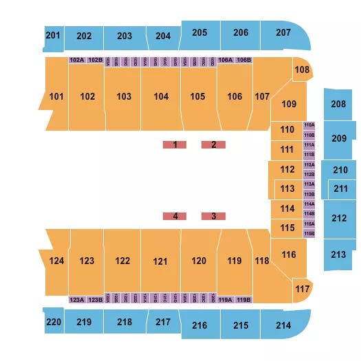  OPEN FLOOR 2 Seating Map Seating Chart