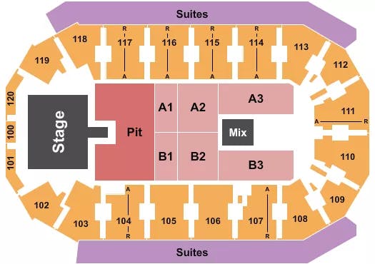  JON PARDI Seating Map Seating Chart