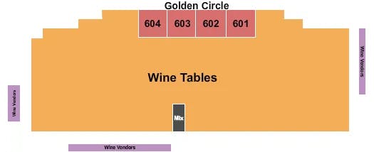 CALIFORNIA MID STATE FAIR GROUNDS ANN WILSON OF HEART Seating Map Seating Chart