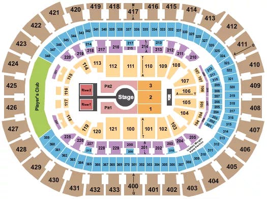  PESO PLUMA Seating Map Seating Chart