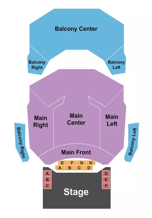  CIRCUS Seating Map Seating Chart