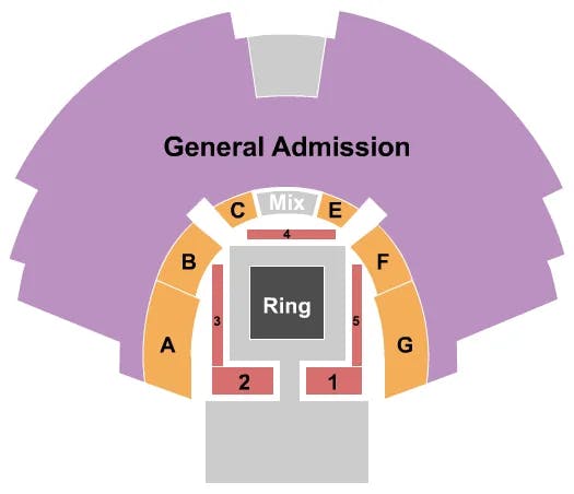  WRESTLING 4 Seating Map Seating Chart