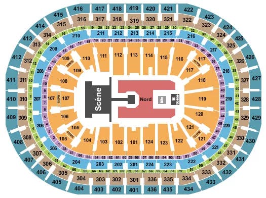  ENRIQUE IGLESIAS 2 Seating Map Seating Chart