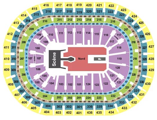  TIM MCGRAW Seating Map Seating Chart