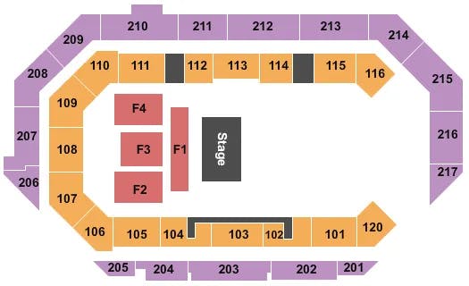  JO KOY Seating Map Seating Chart