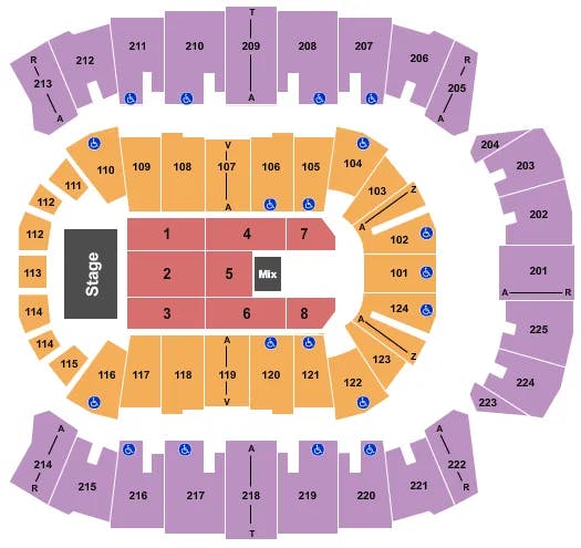  LIL BABY Seating Map Seating Chart