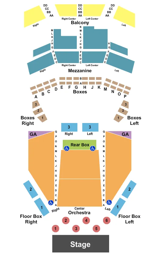  ENSTAGE TABLES 2 Seating Map Seating Chart