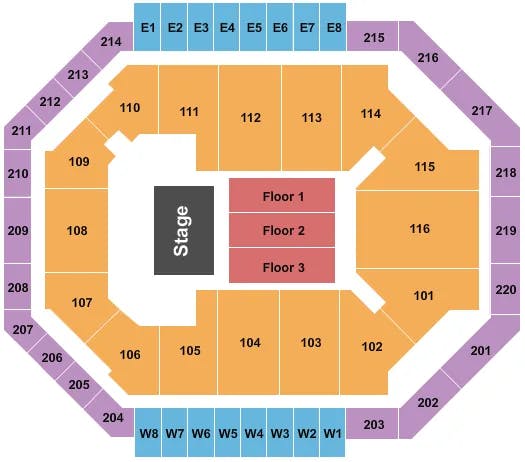  BLIPPI Seating Map Seating Chart